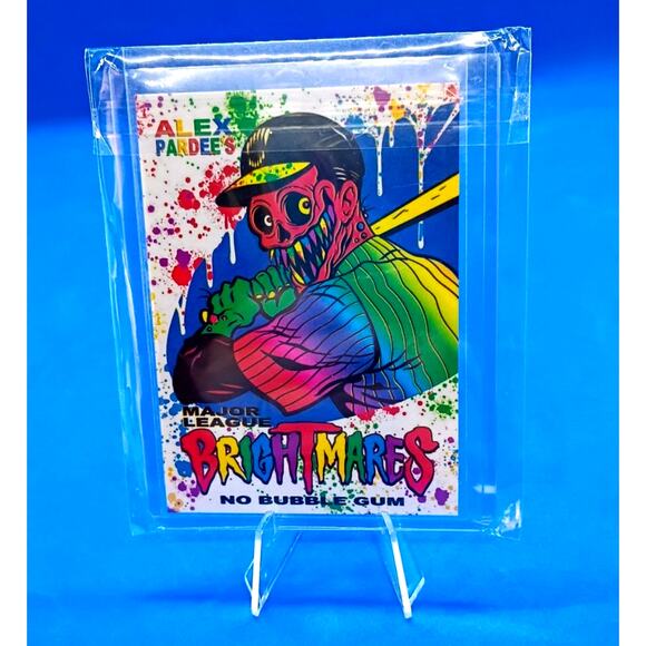 2022 Alex Pardee's MLB Brightmares Checklist #P70 A1 - Picture 1 of 4